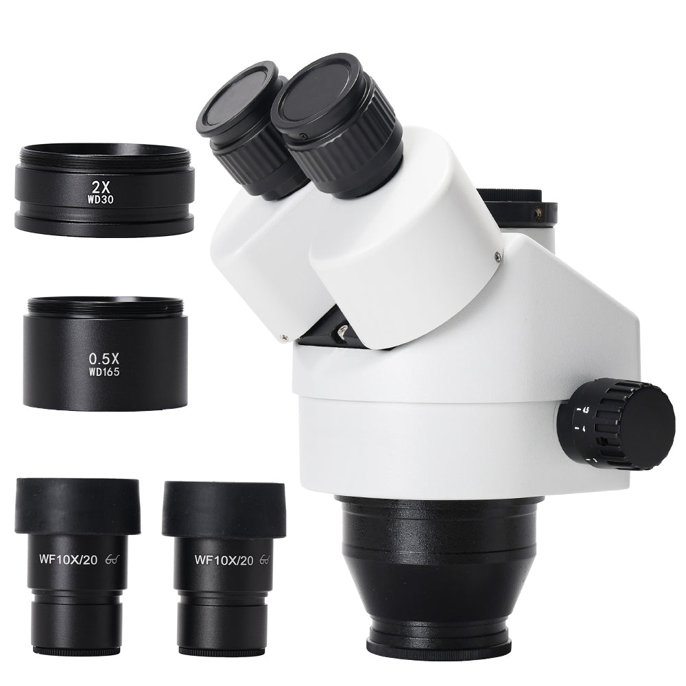3.5X-90X Simul-Focal Double Boom Stand Trinocular Stereo Zoom Microscope 24MP HDMI Camera phone repair Microscopie